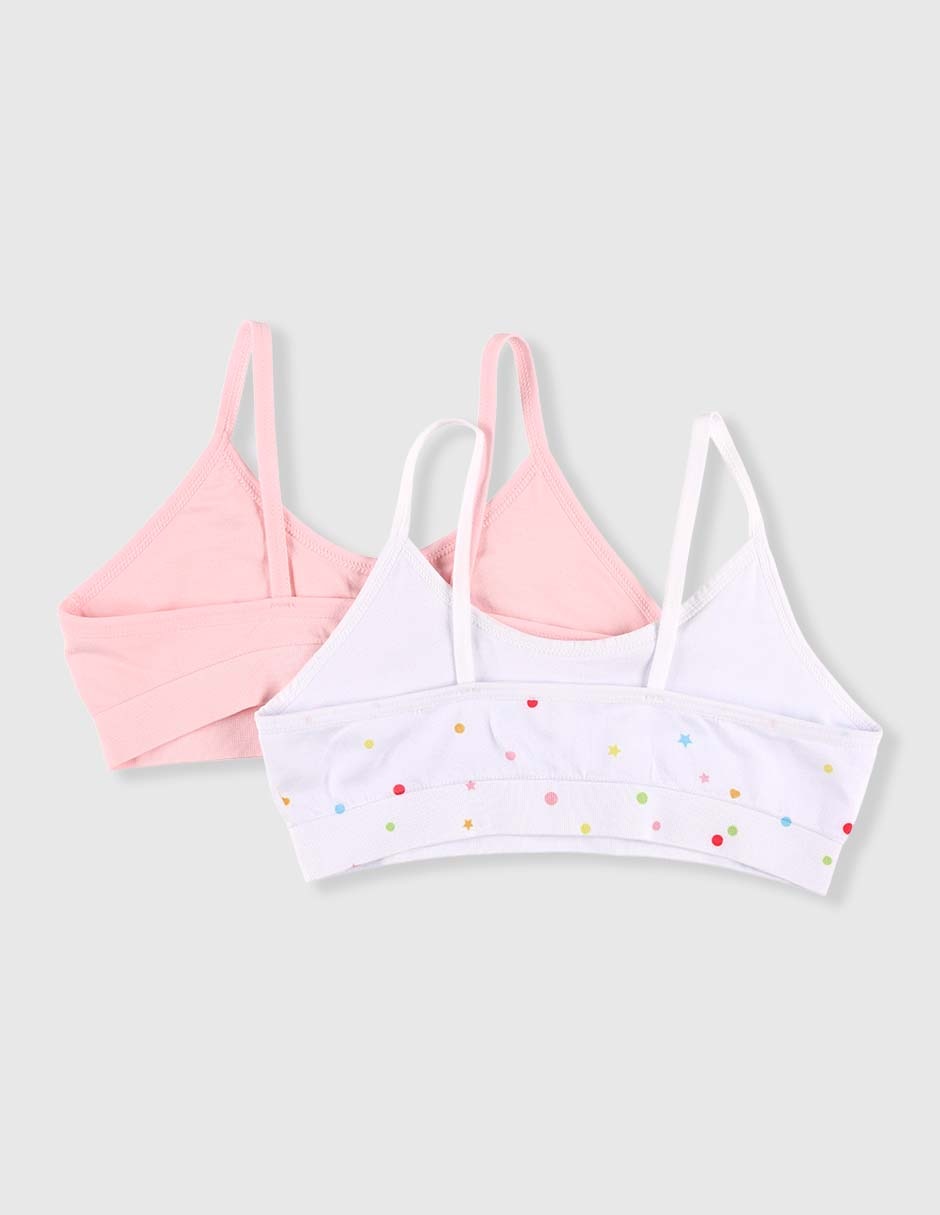 Set top Punto Blanco para niña