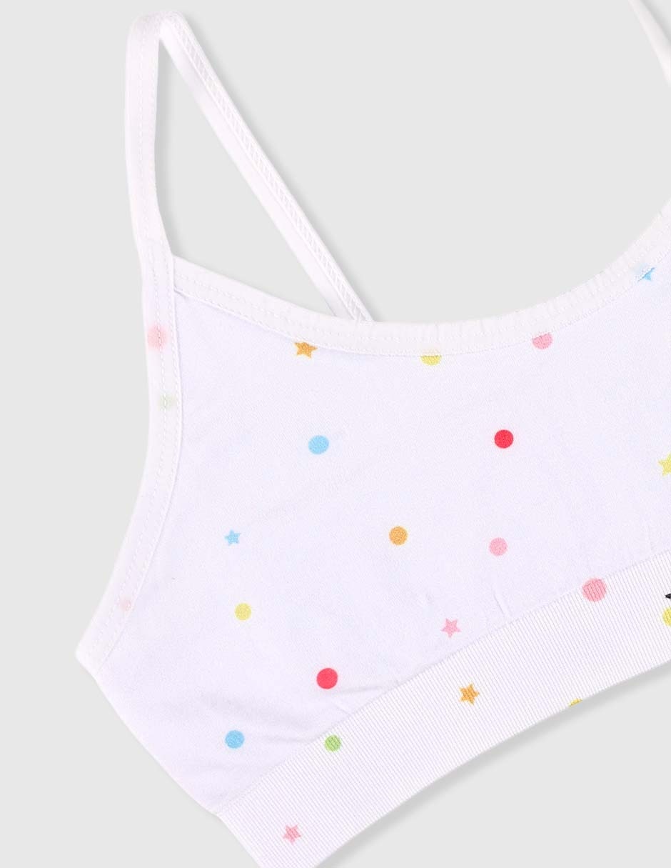 Set top Punto Blanco para niña