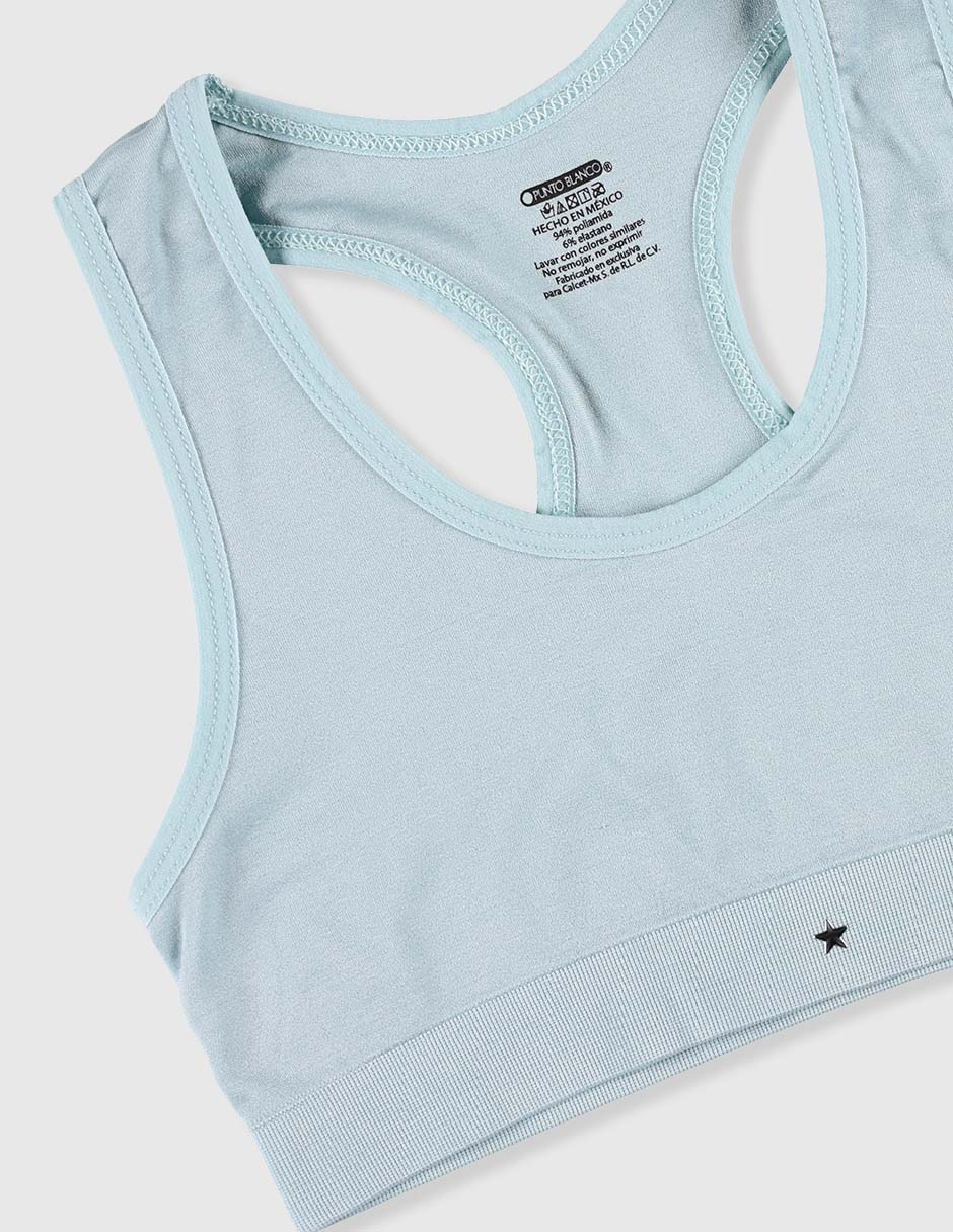 Set top Punto Blanco para niña
