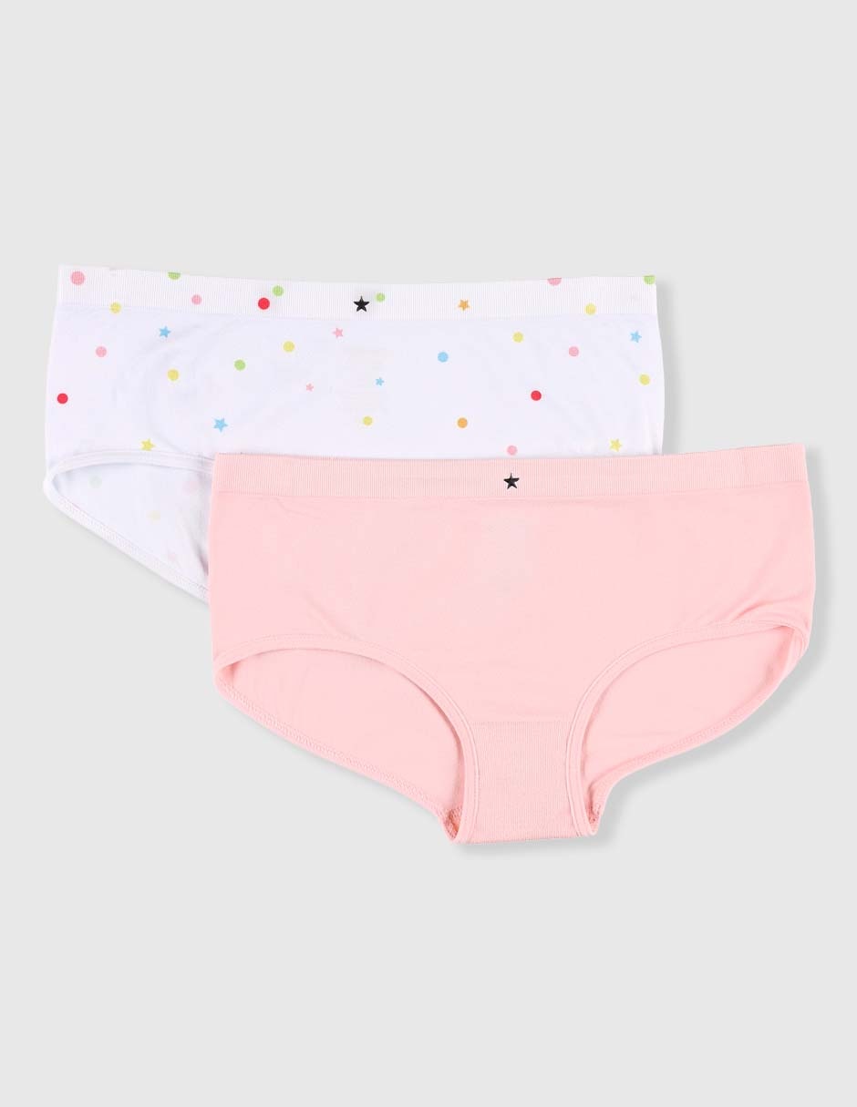 Set calzón Punto Blanco para niña