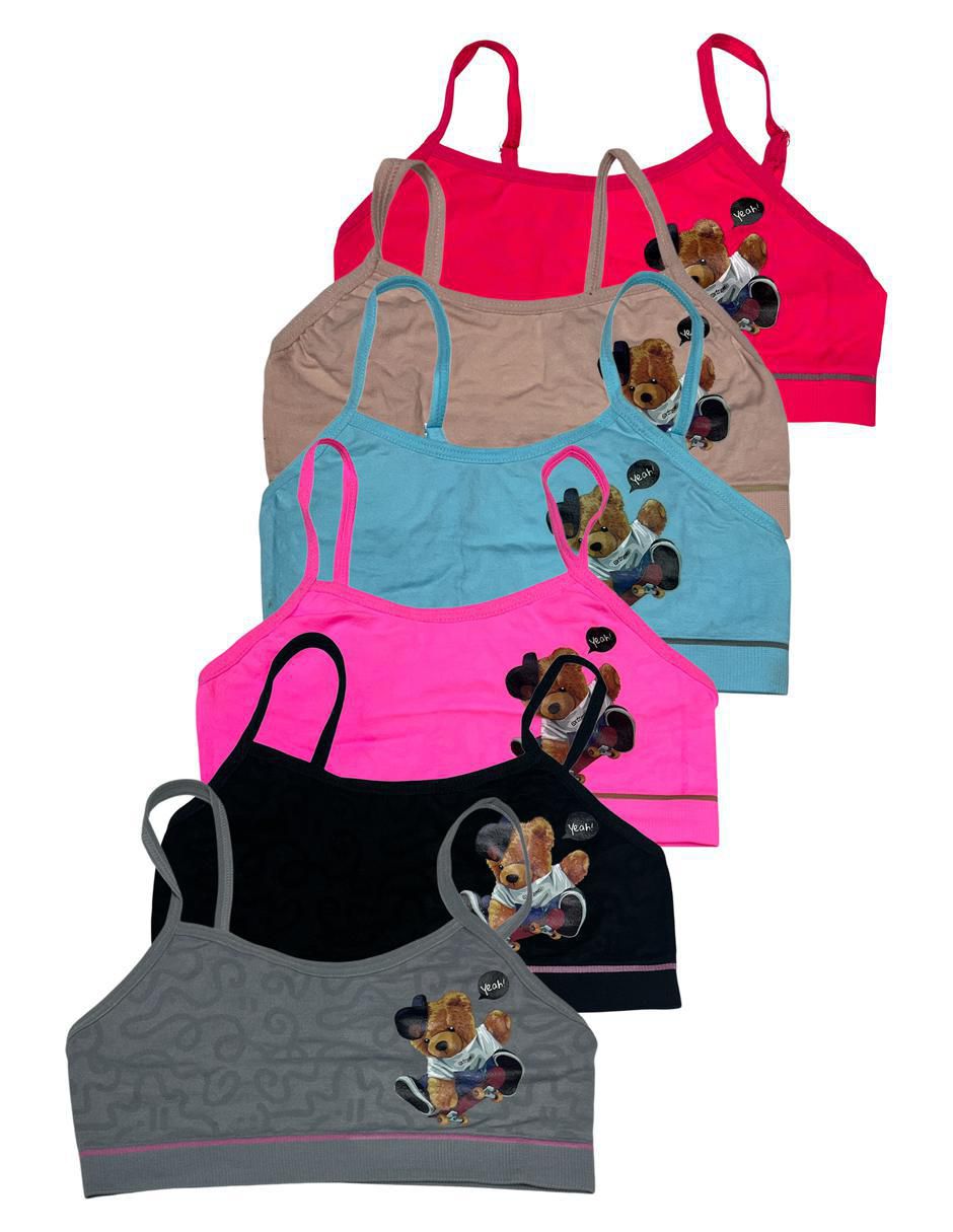 Top set con 6 tops para niña Top set con 6 tops para niña