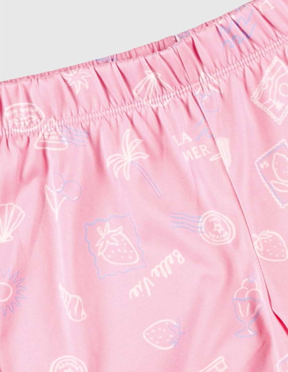 Conjunto pijama para niña 7