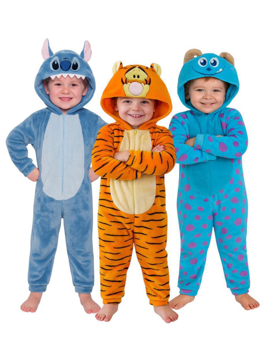 Mameluco Stitch, Tigger Y Sully para bebé
