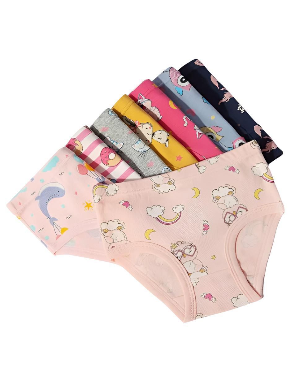 Set calzón de algodón para niña 4