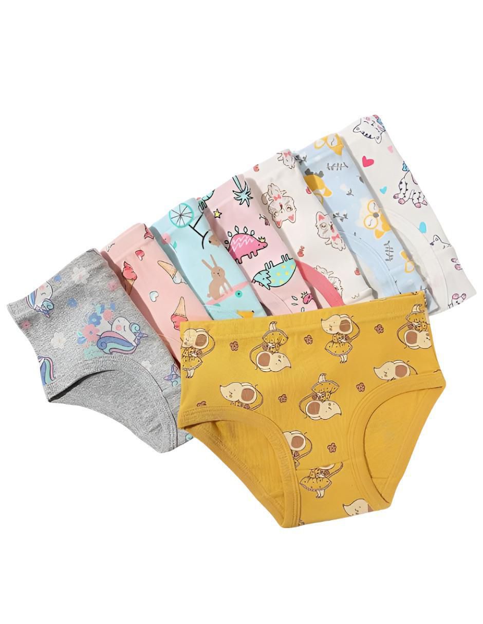 Set calzón de algodón para niña