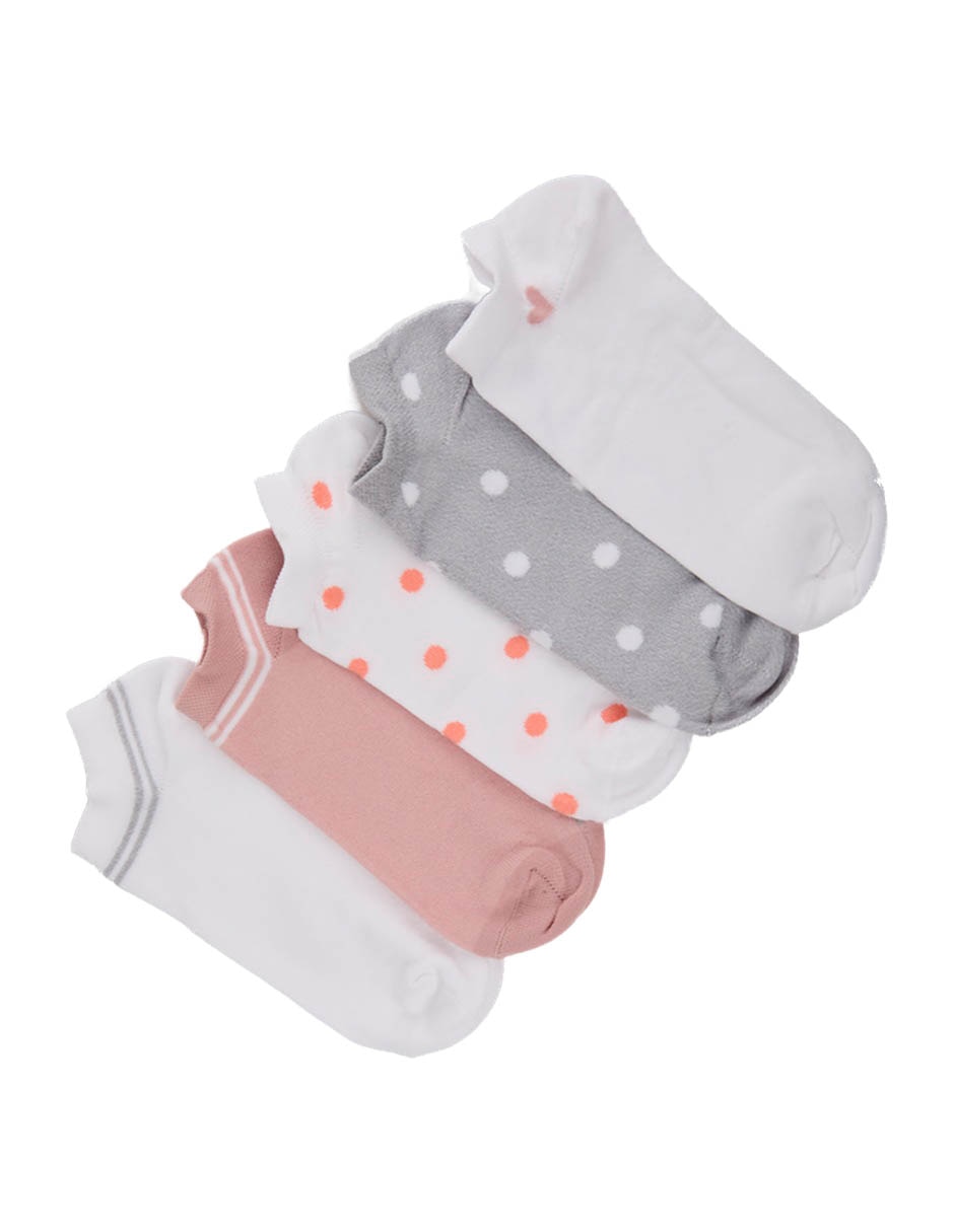 Set de tín Punto Blanco para niña 5 pares