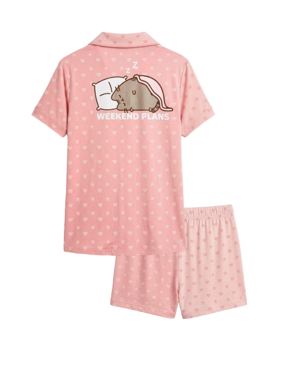 Set pijama Pusheen para niña