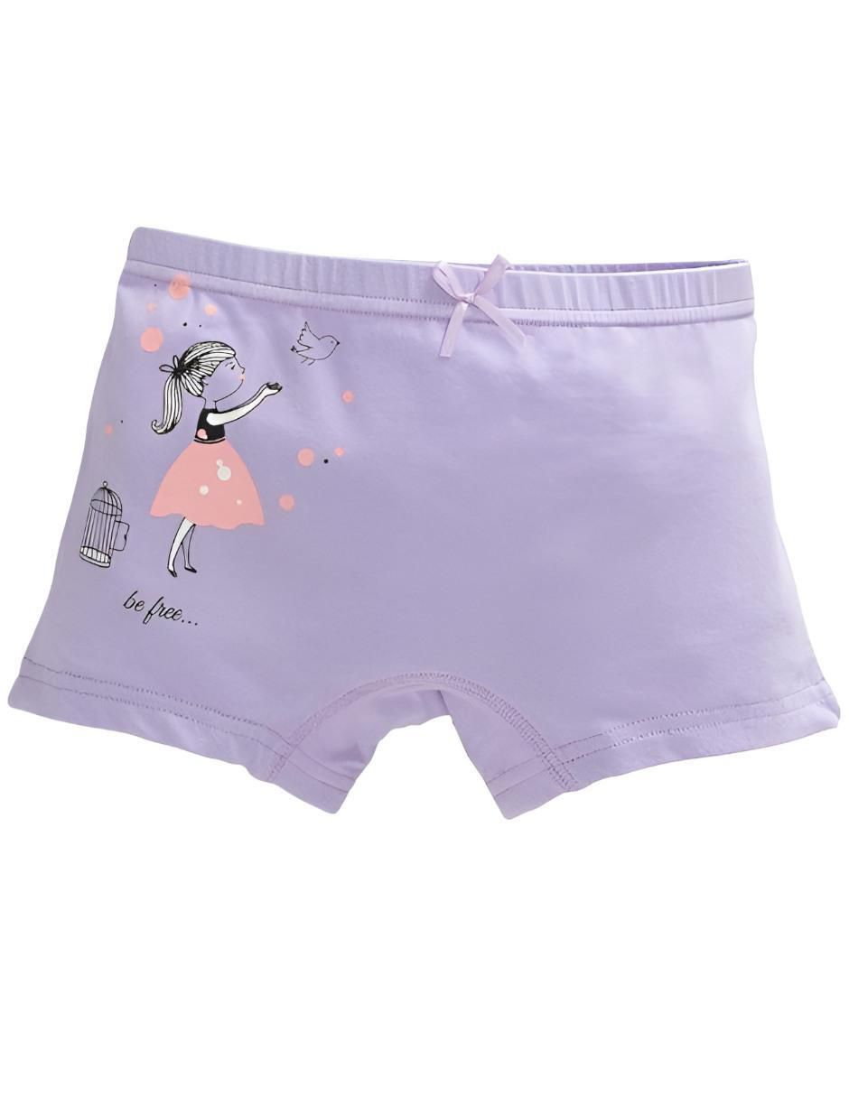 Set bóxer de algodón para niña 4
