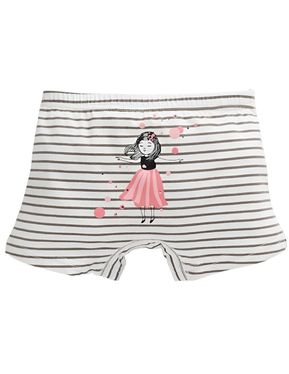 Set bóxer de algodón para niña 3