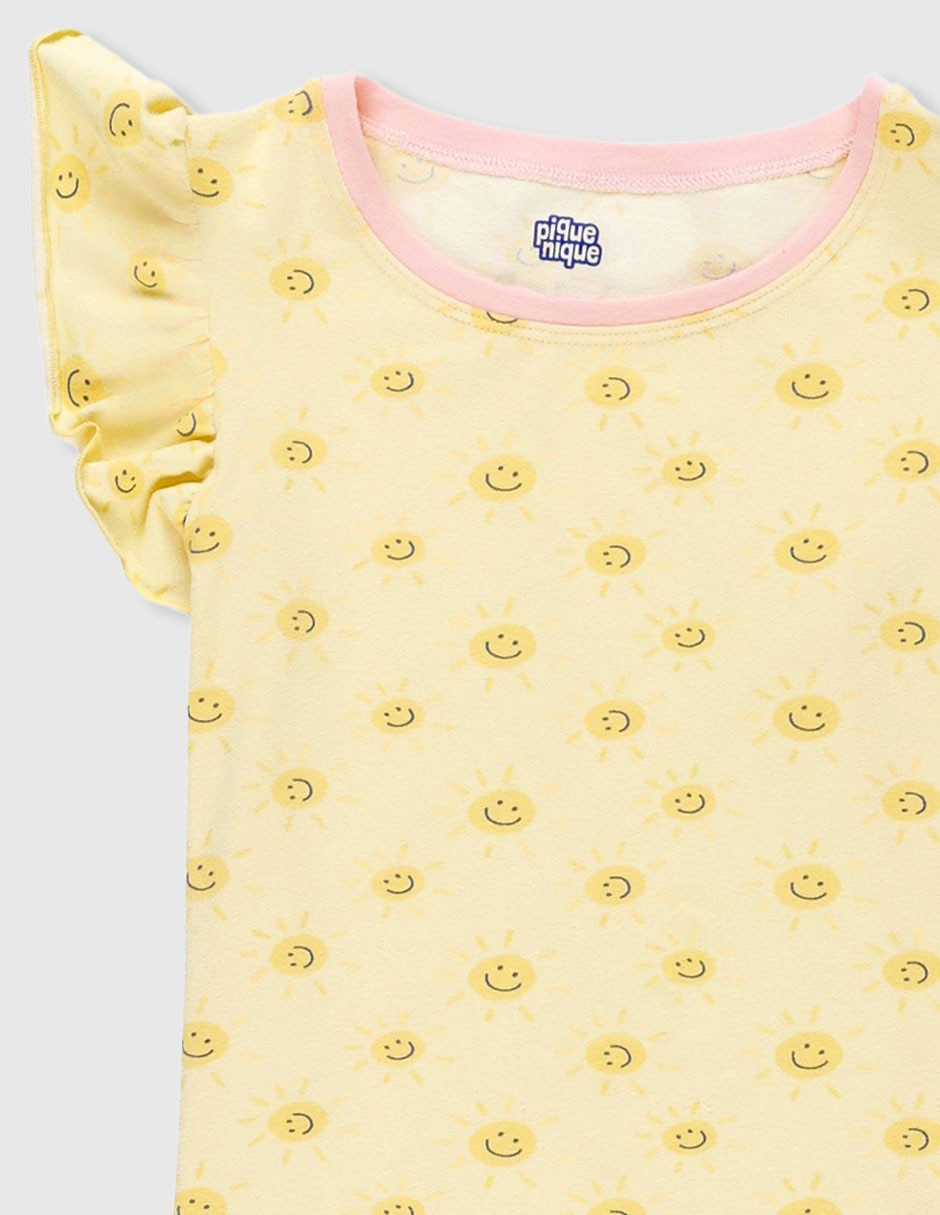 Conjunto Pijama Coleccion Para Infantil Niña 3