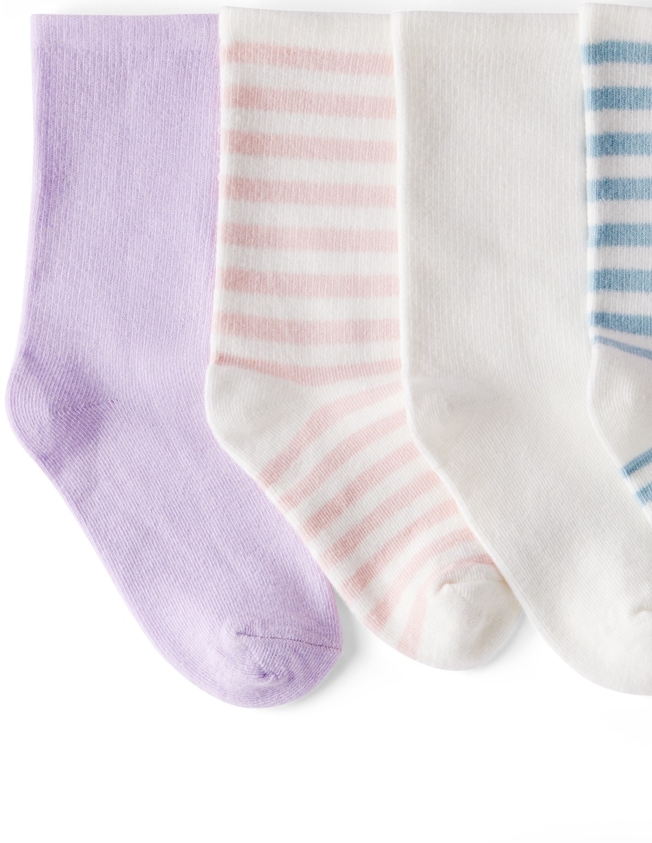 Set calceta de algodón para niña 10 pares 5