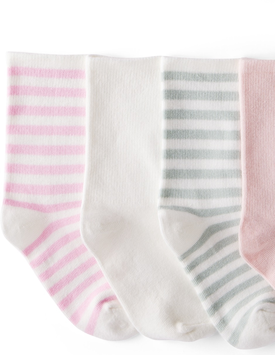 Set calceta de algodón para niña 10 pares 2