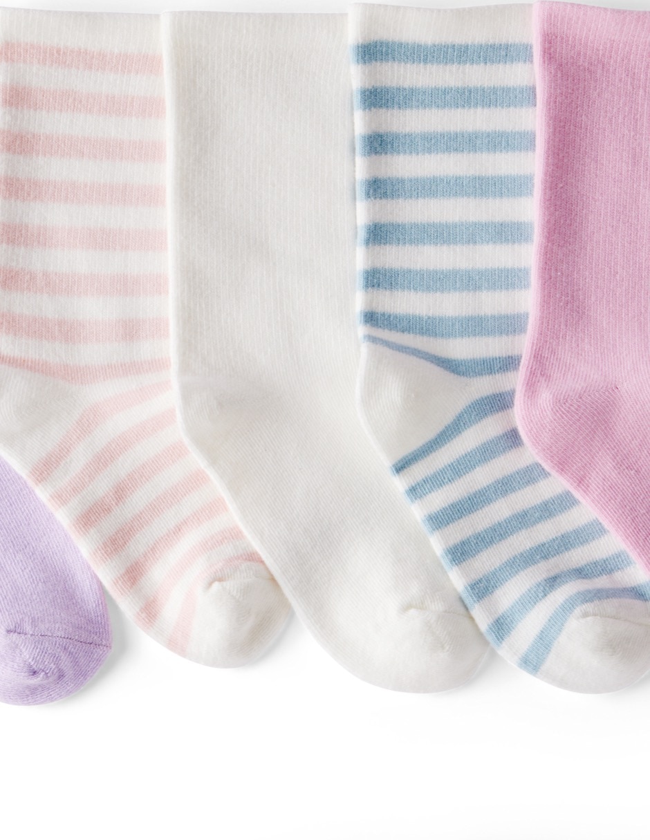 Set calceta de algodón para niña 10 pares 3