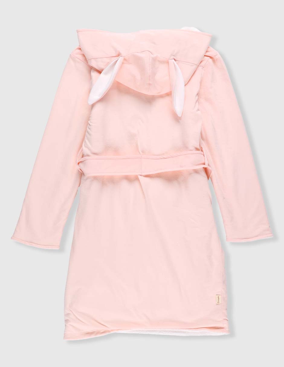 Bata de baño con gorro para niña 5