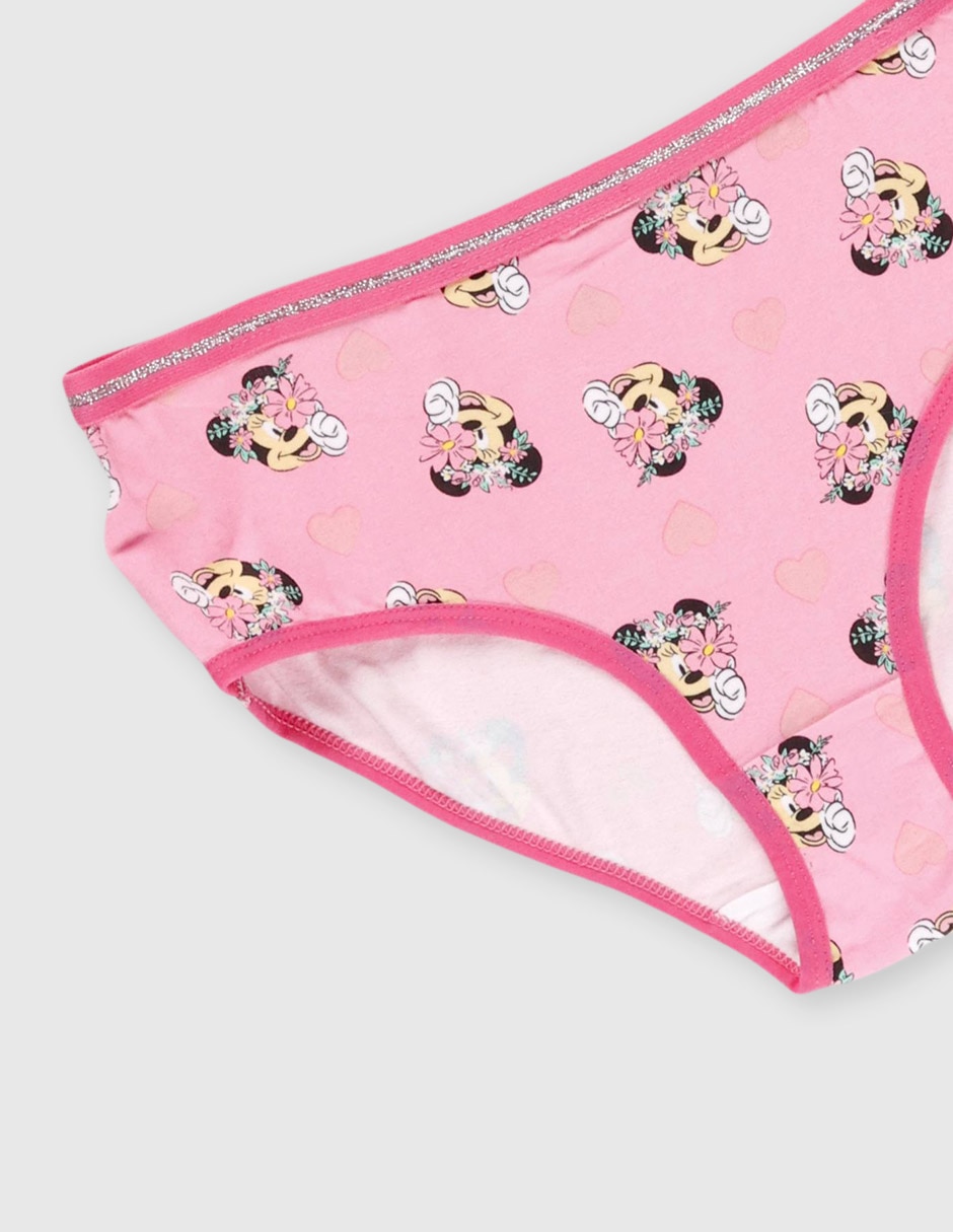 Calzón Minnie Mouse Para Niña
