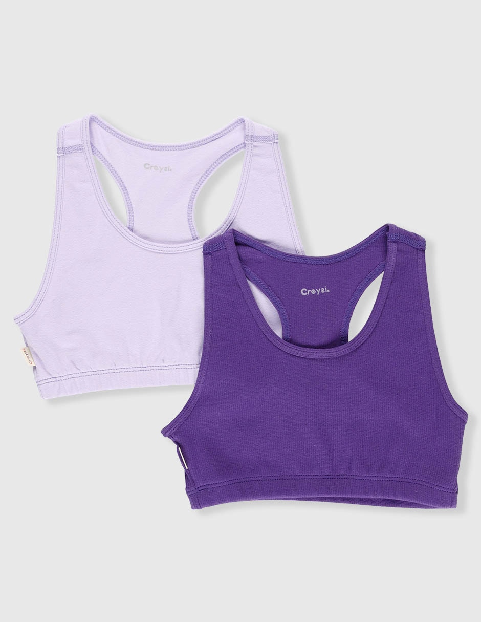 Top baby comfortable de algodón para niña