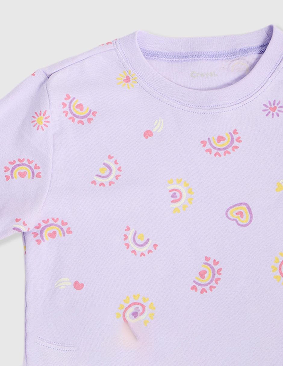 Conjunto pijama creysi para niña