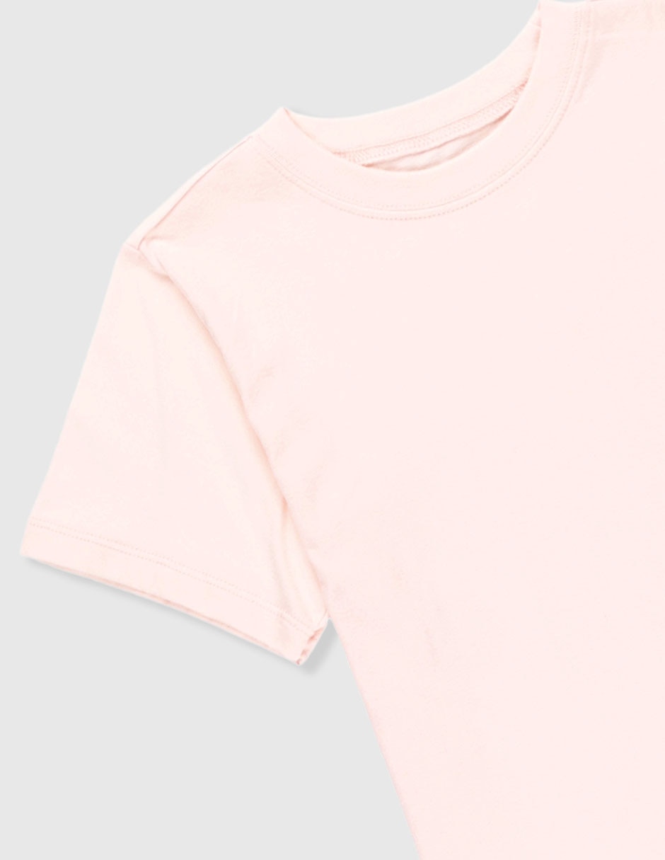 Set camiseta cuello redondo Baby Creysi para niña