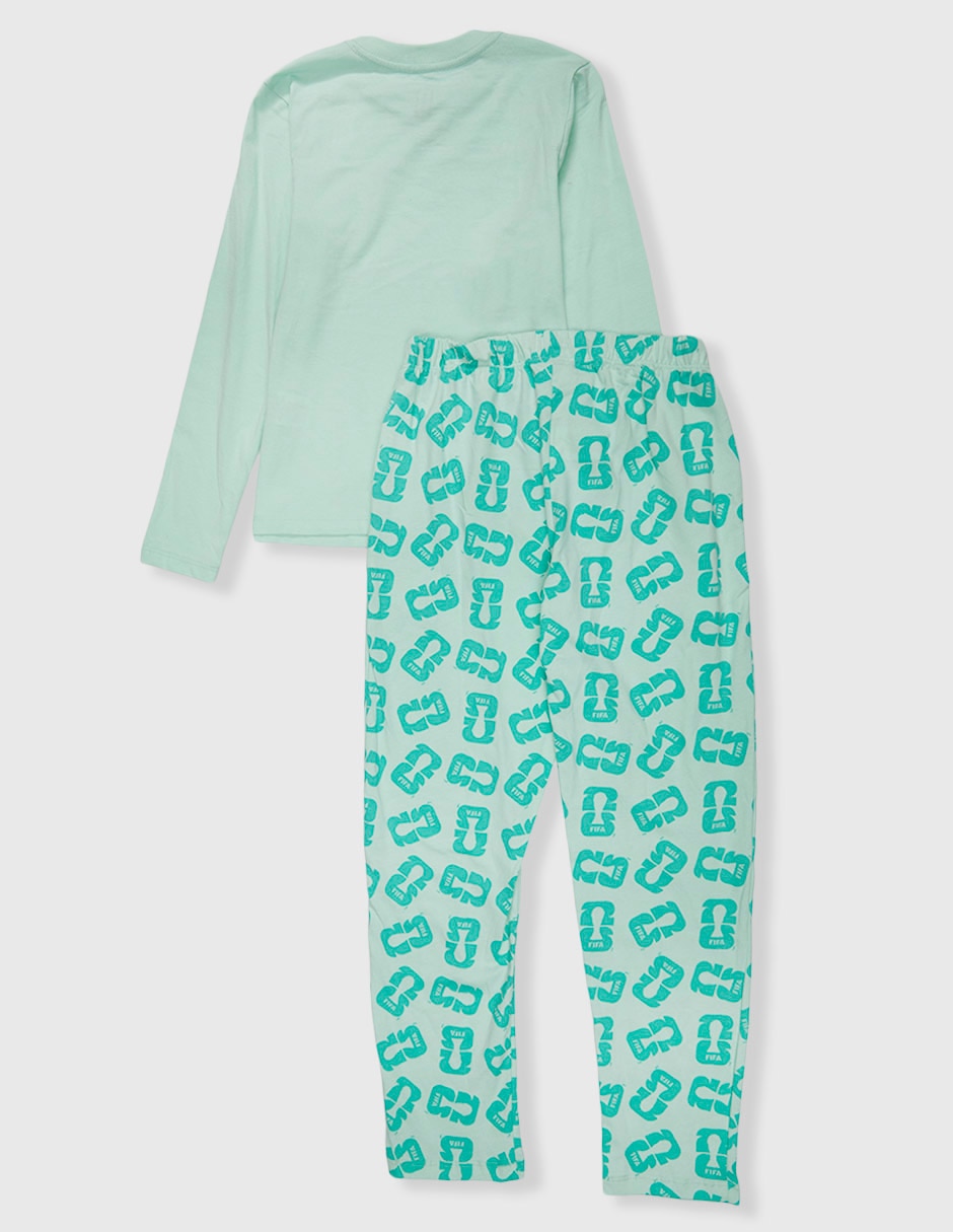 Conjunto Pijama Aurimoda Fifa Para Niños Grandes Niña