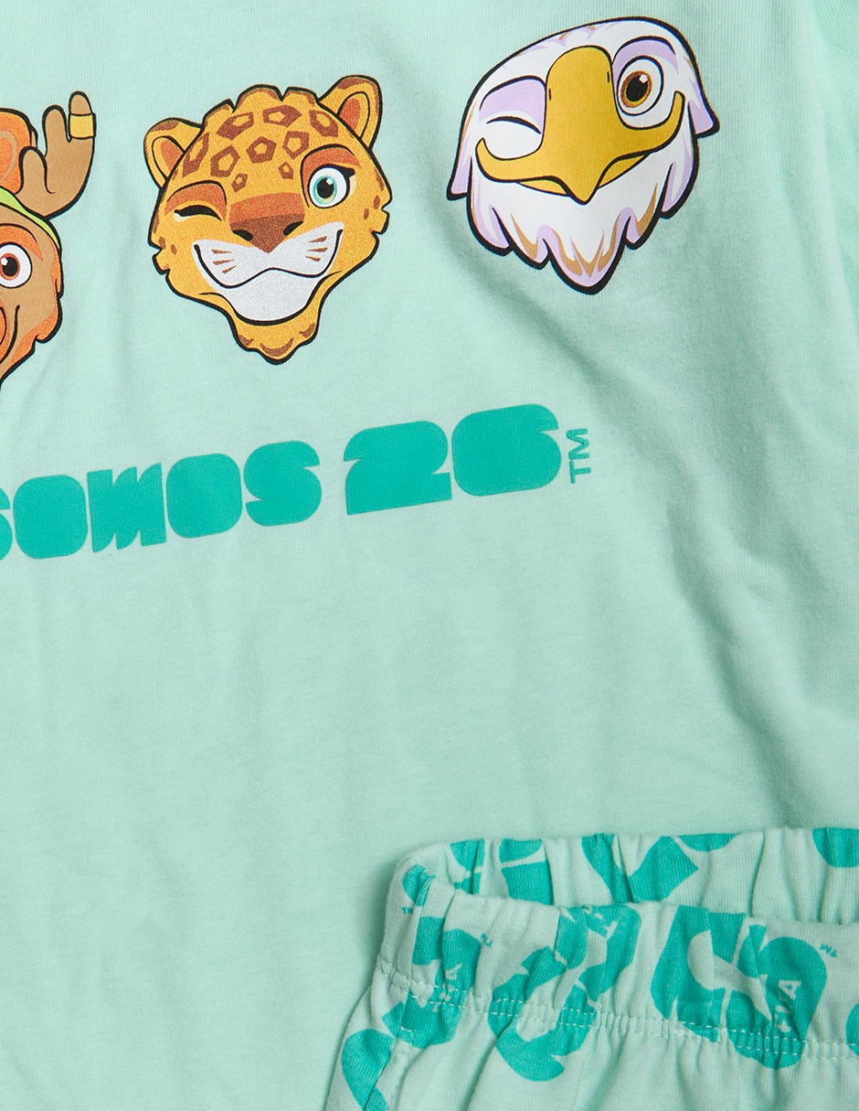 Conjunto Pijama Aurimoda Fifa Para Niños Grandes Niña