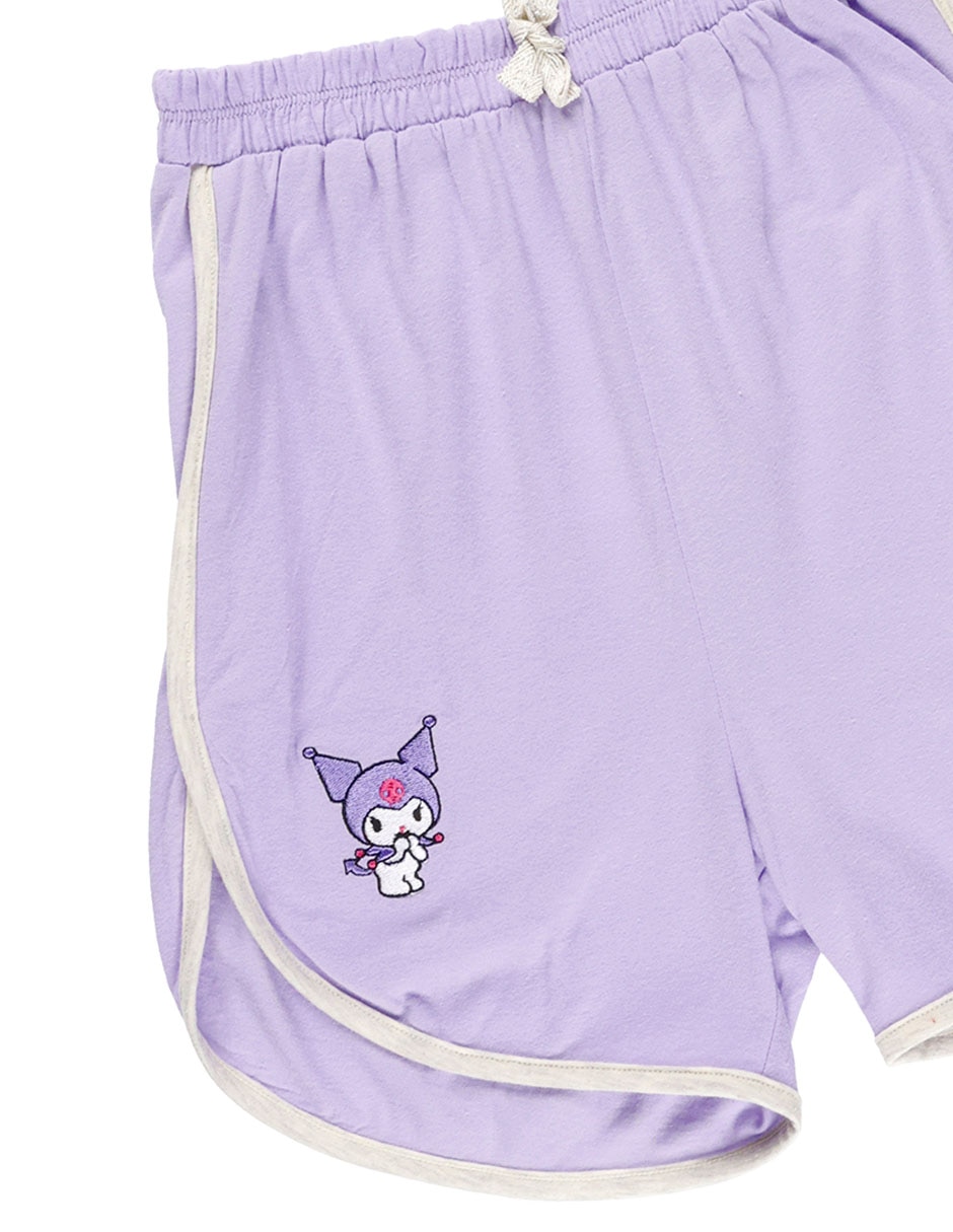 Conjunto pijama kuromi para niña