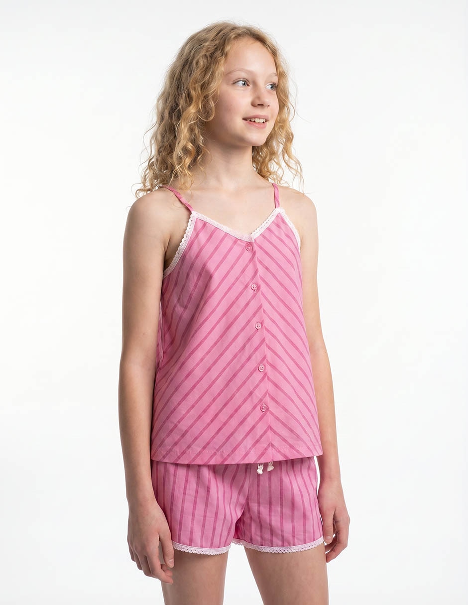 Conjunto pijama parisinas infantil niña Conjunto pijama parisinas infantil niña