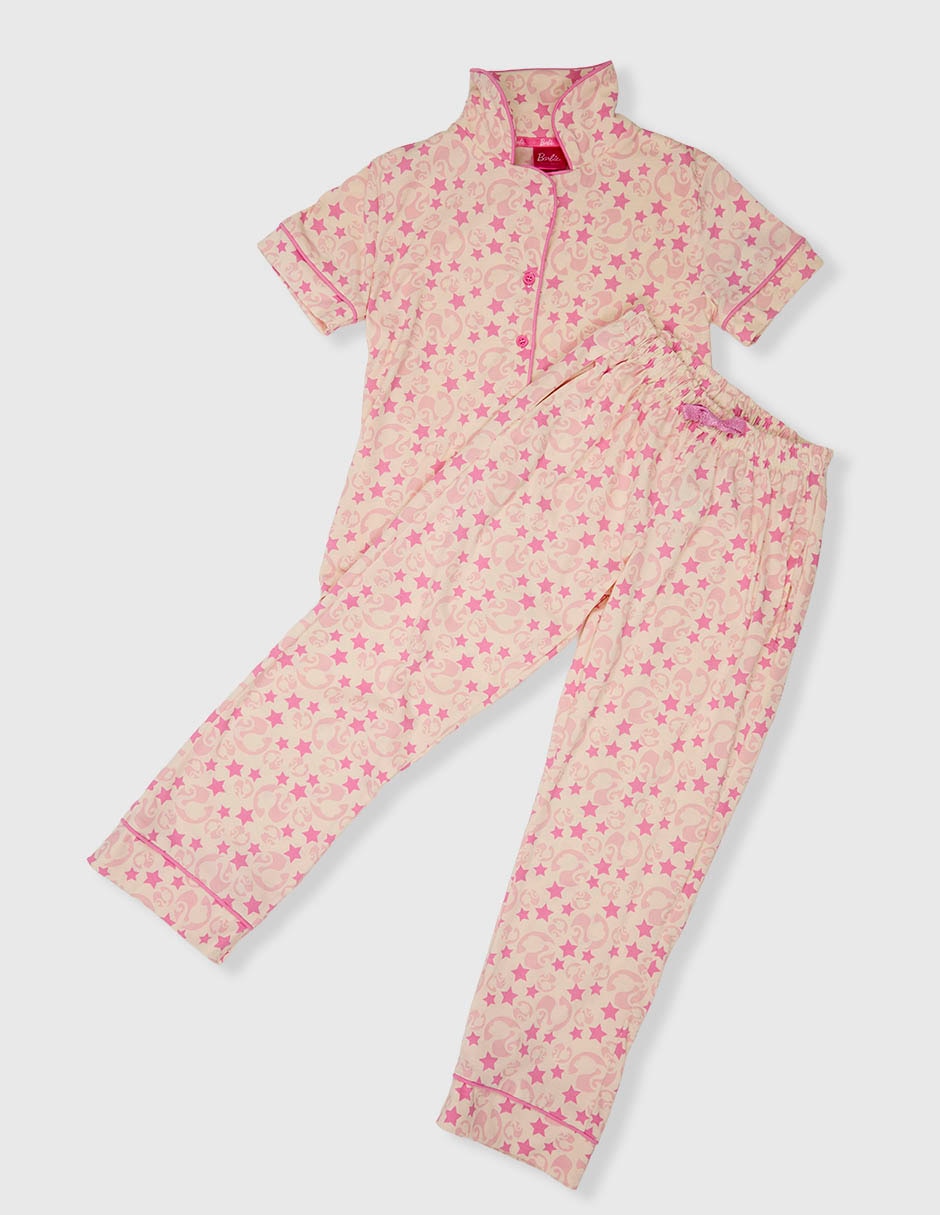 Conjunto pijama barbie star 'para' infantil niña