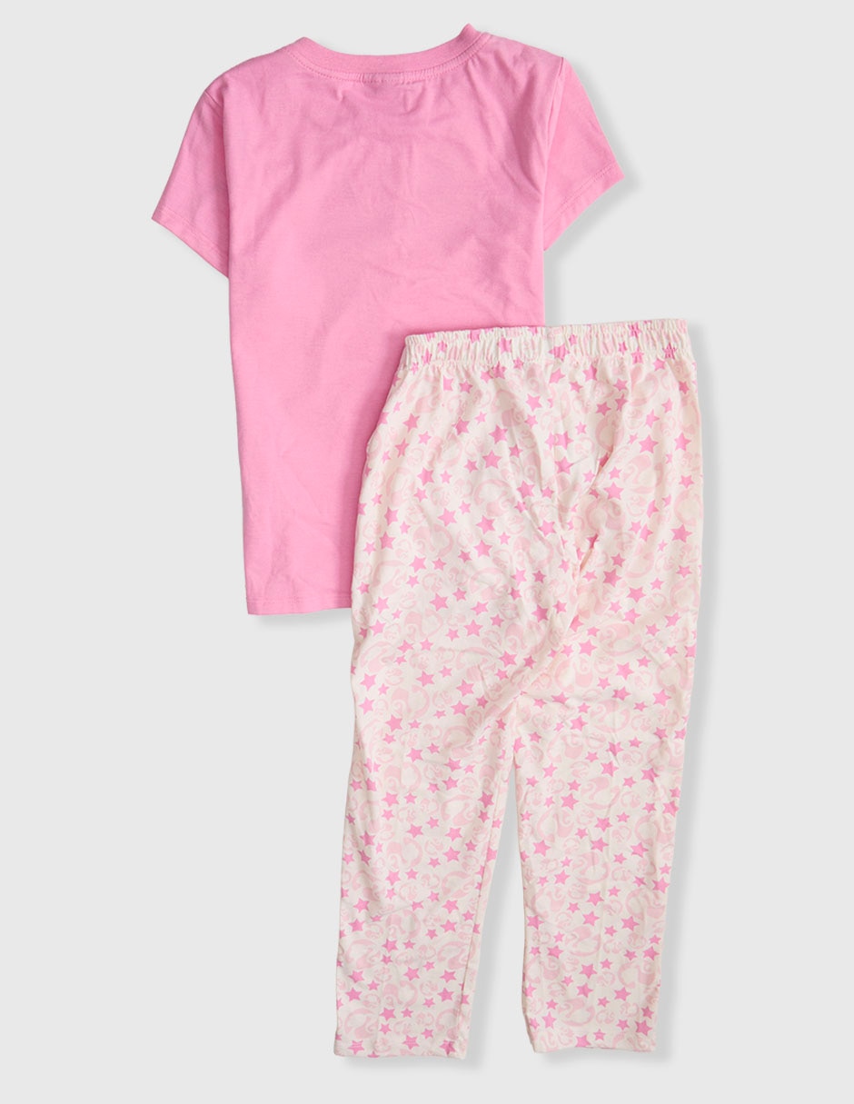 Conjunto pijama barbie barbie star infantil niña