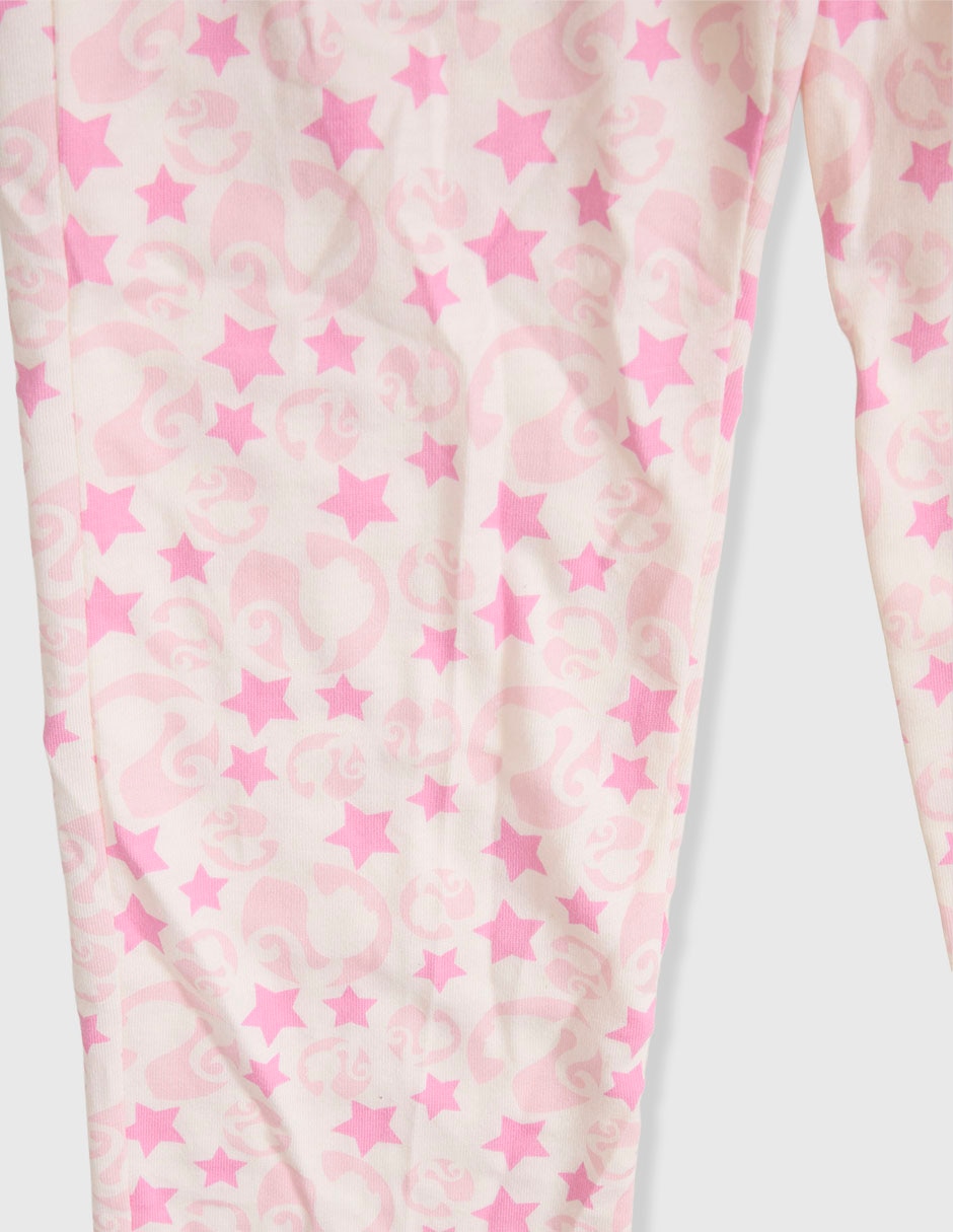 Conjunto pijama barbie barbie star infantil niña