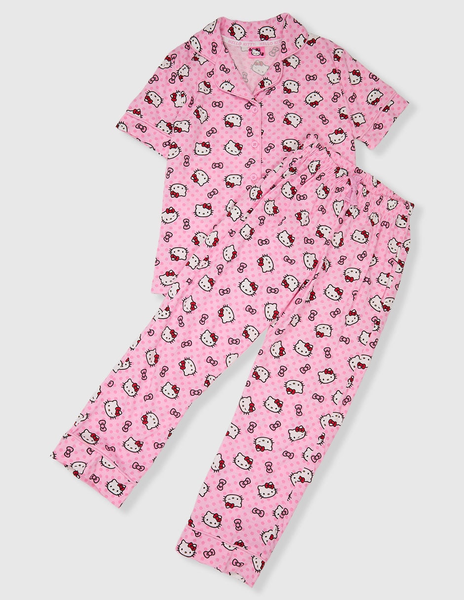 Conjunto pijama kitty giño 'para' infantil niña