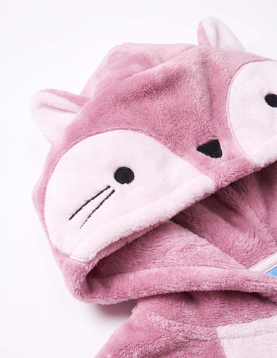Mameluco de fleece para niña 3