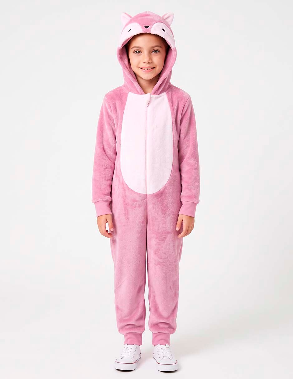 Mameluco de fleece para niña 4