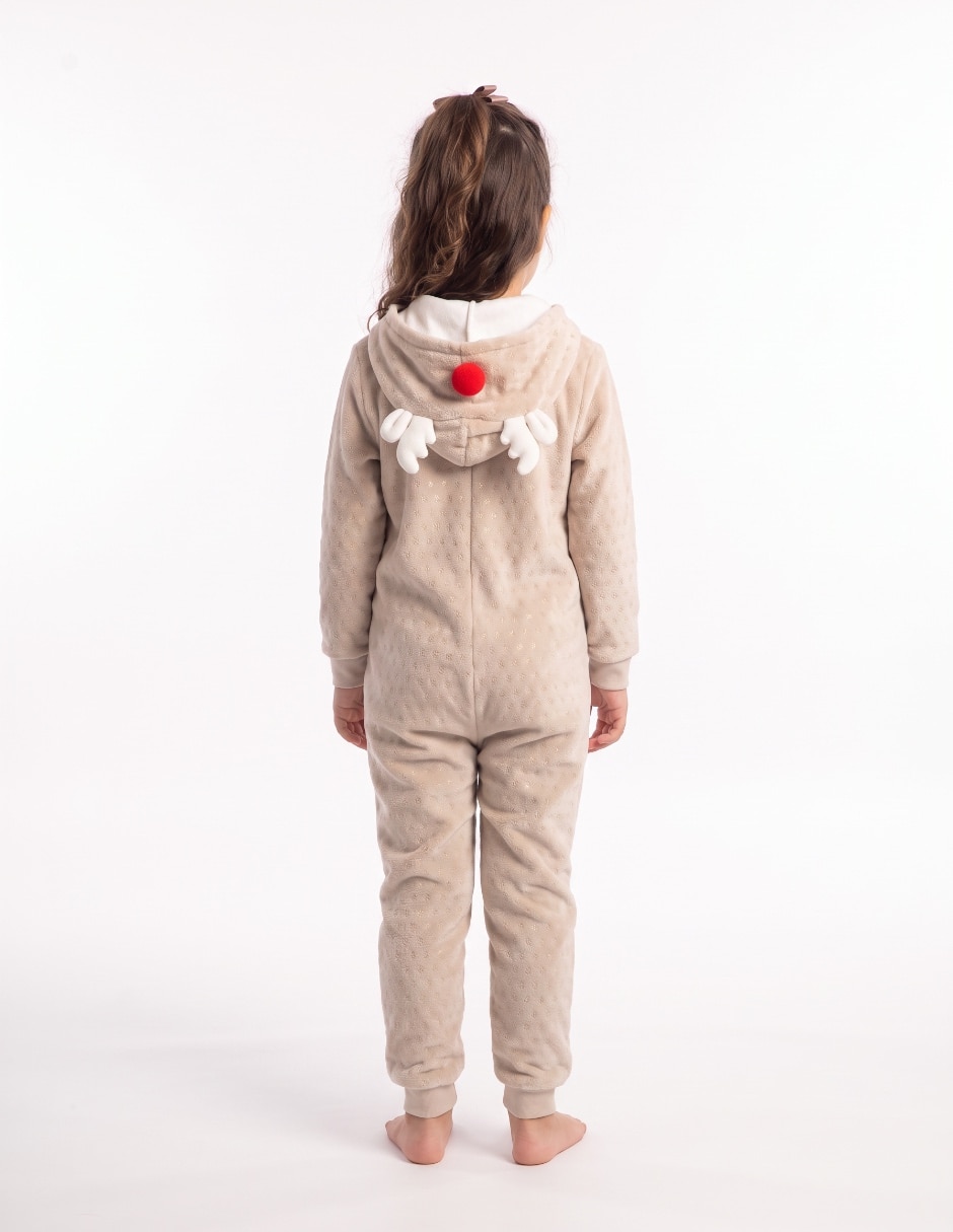 Mameluco de fleece para niña 2
