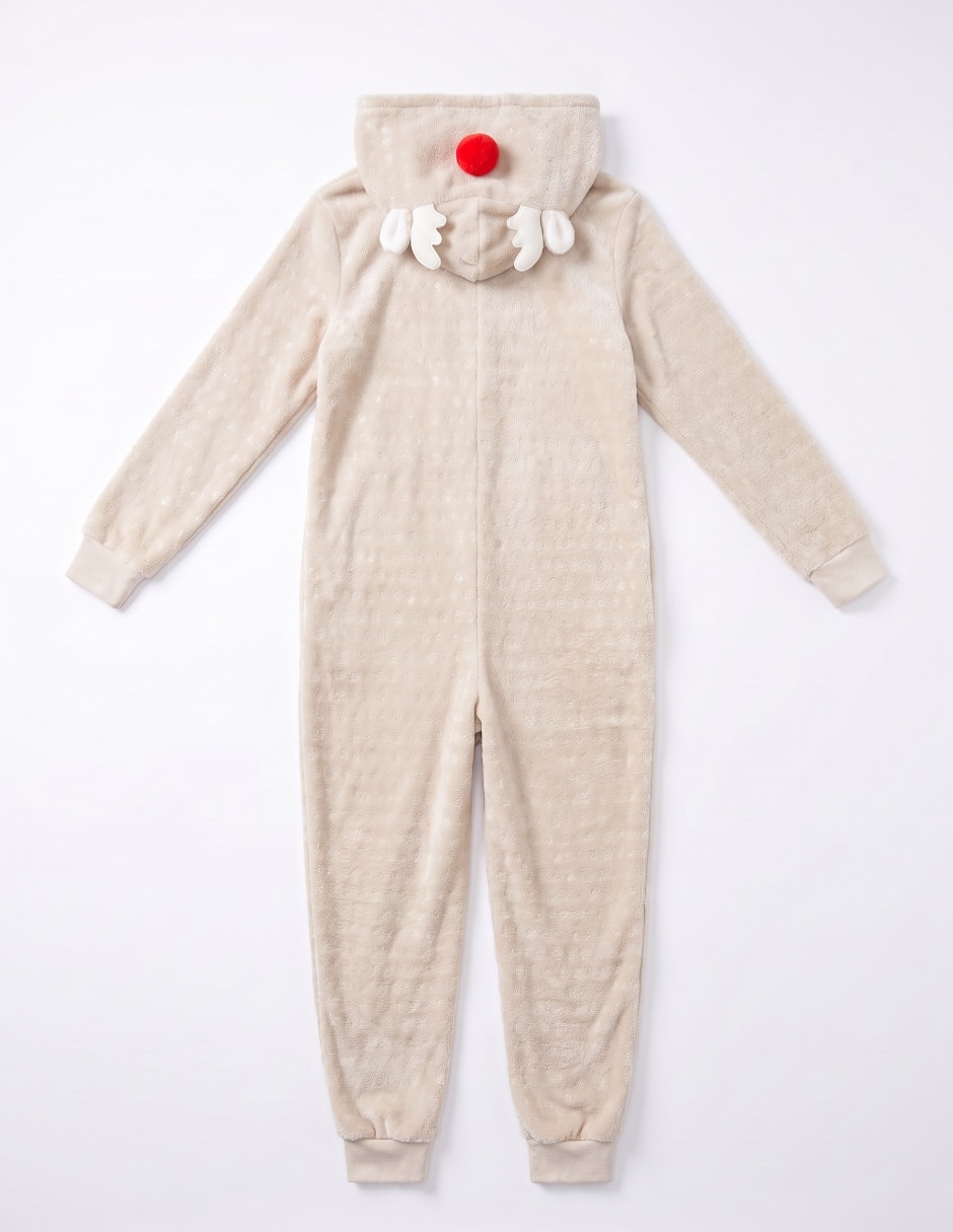 Mameluco de fleece para niña 4