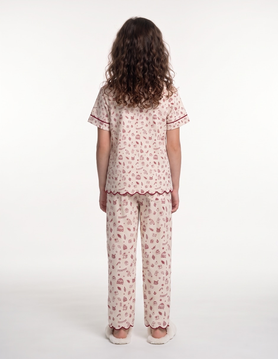 Conjunto pijama para niña 2
