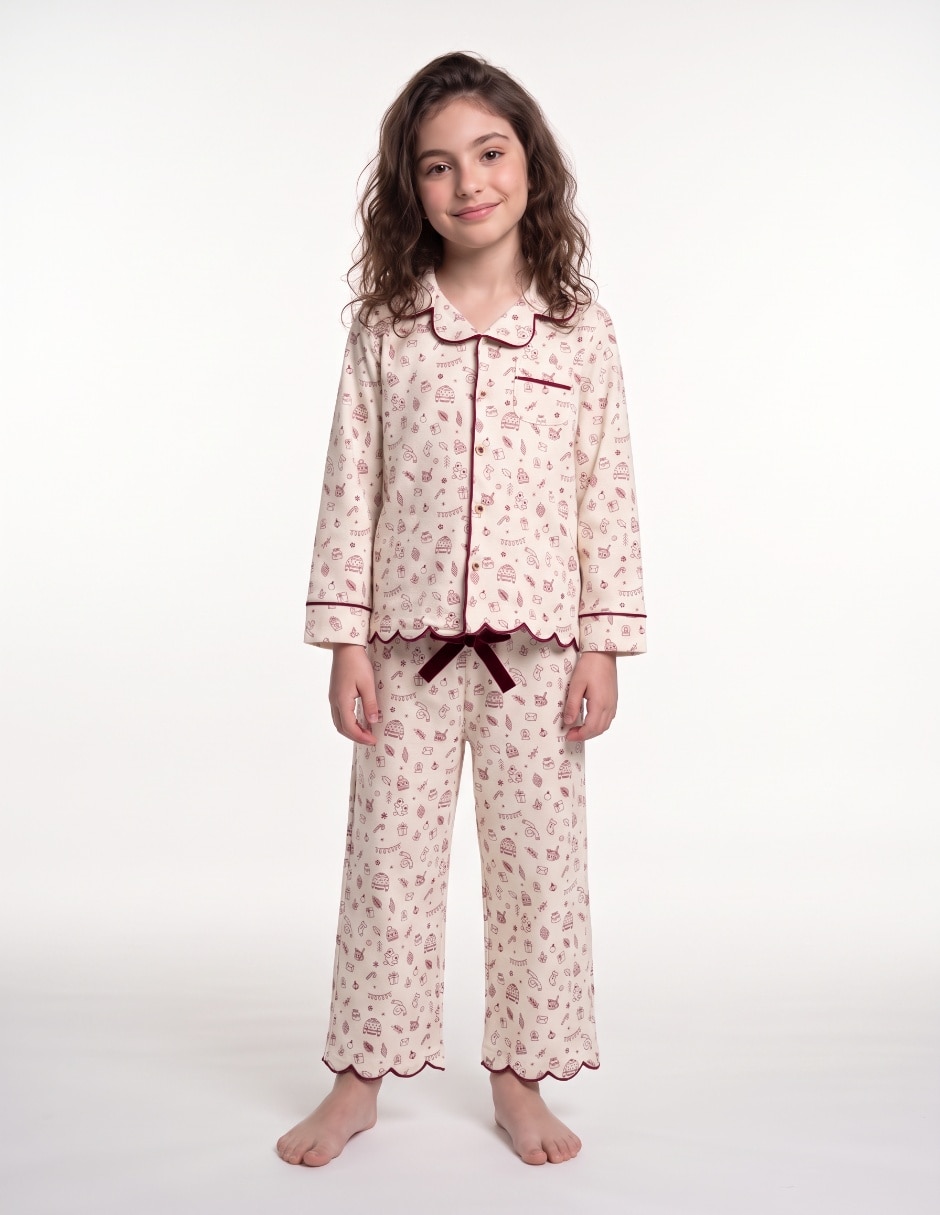 Conjunto pijama para niña Conjunto pijama para niña
