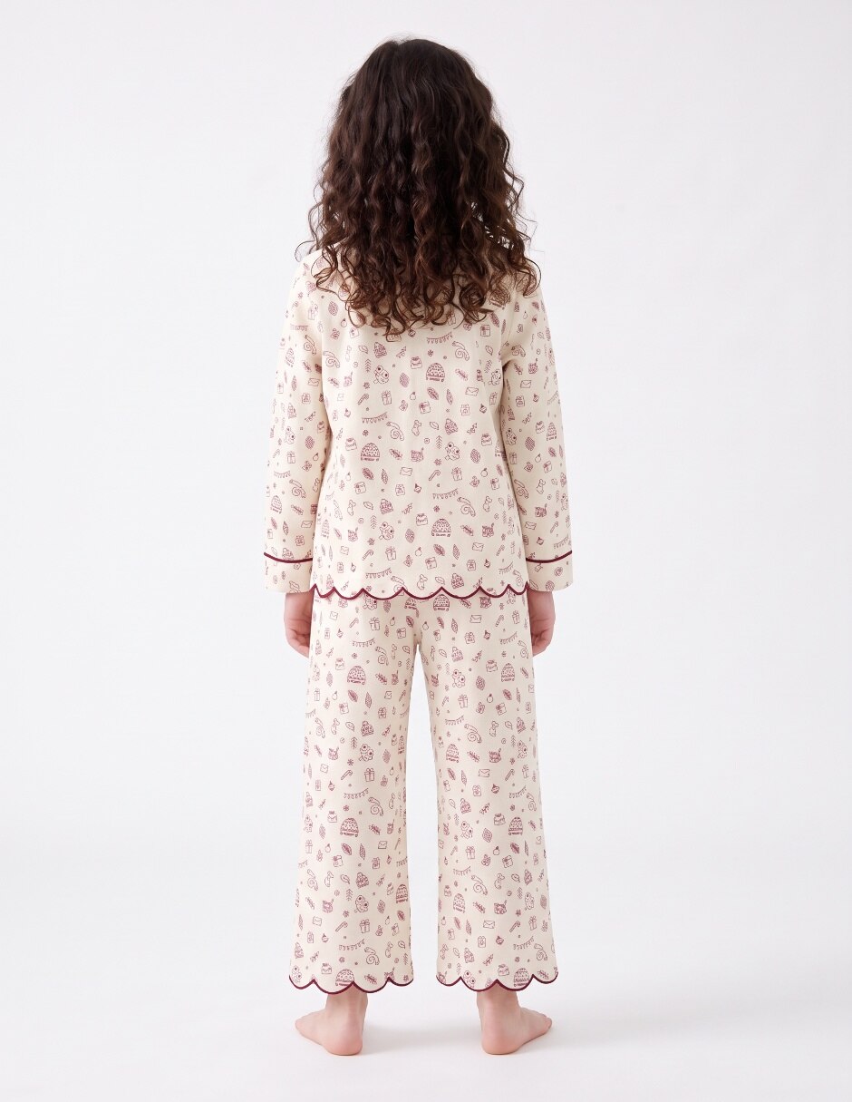 Conjunto pijama para niña 3
