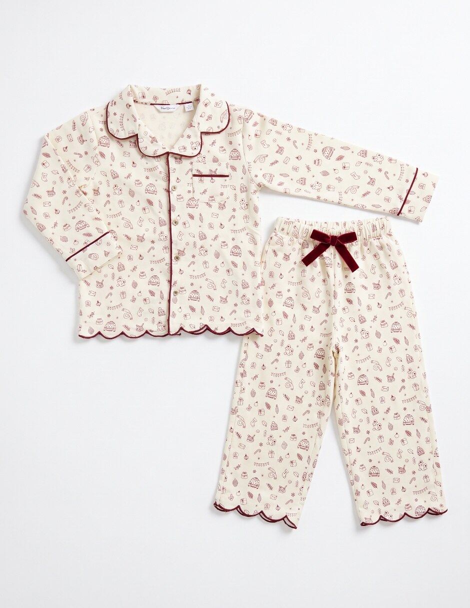 Conjunto pijama para niña 4