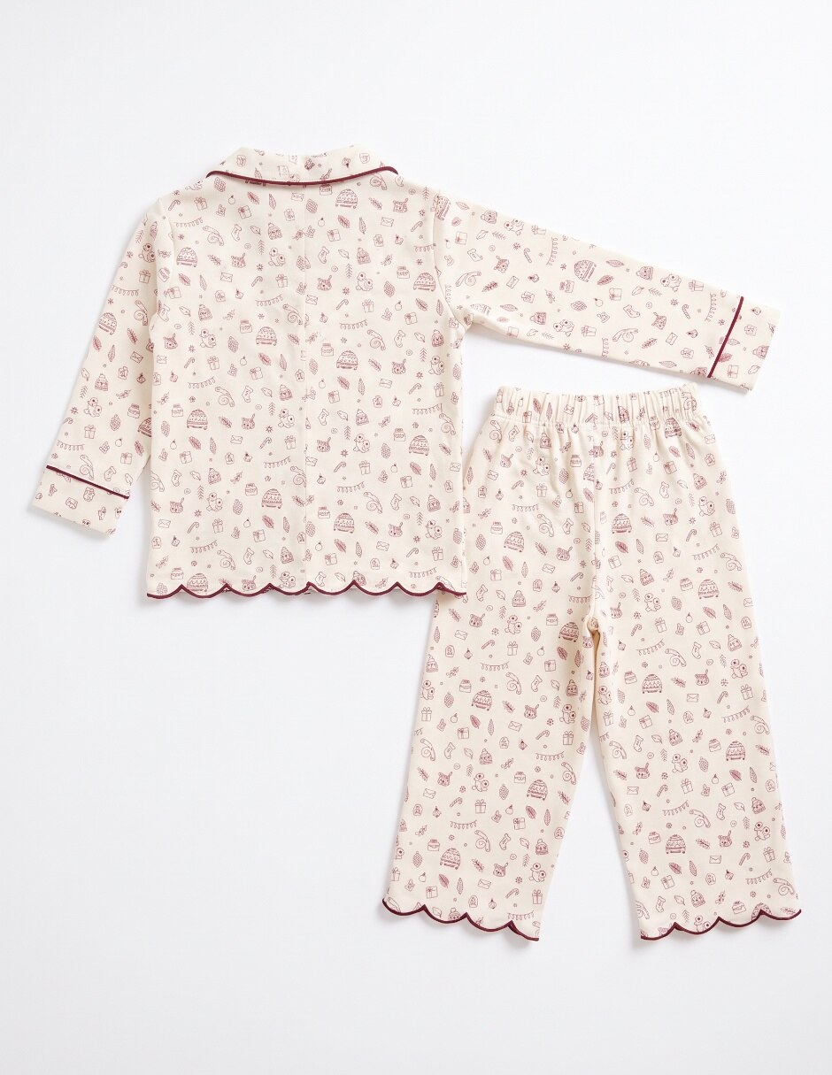 Conjunto pijama para niña 5
