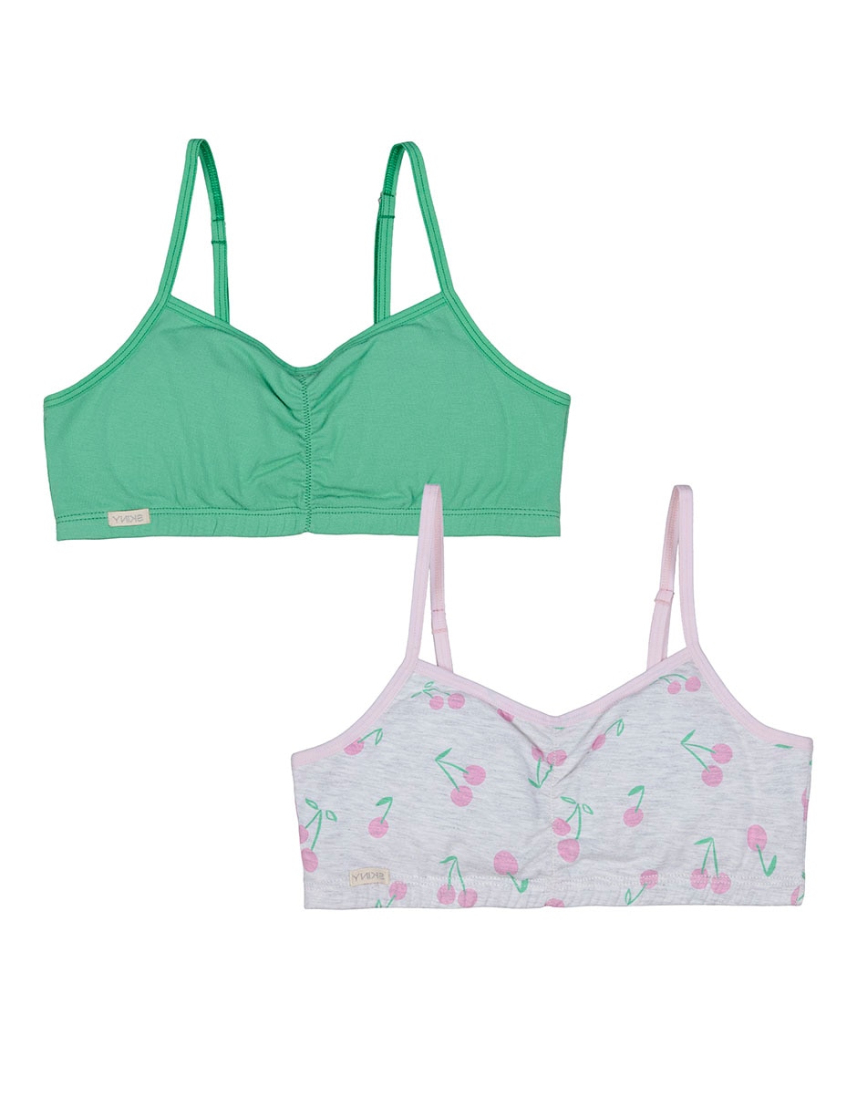 Set top Sweet Cherry de algodón para niña