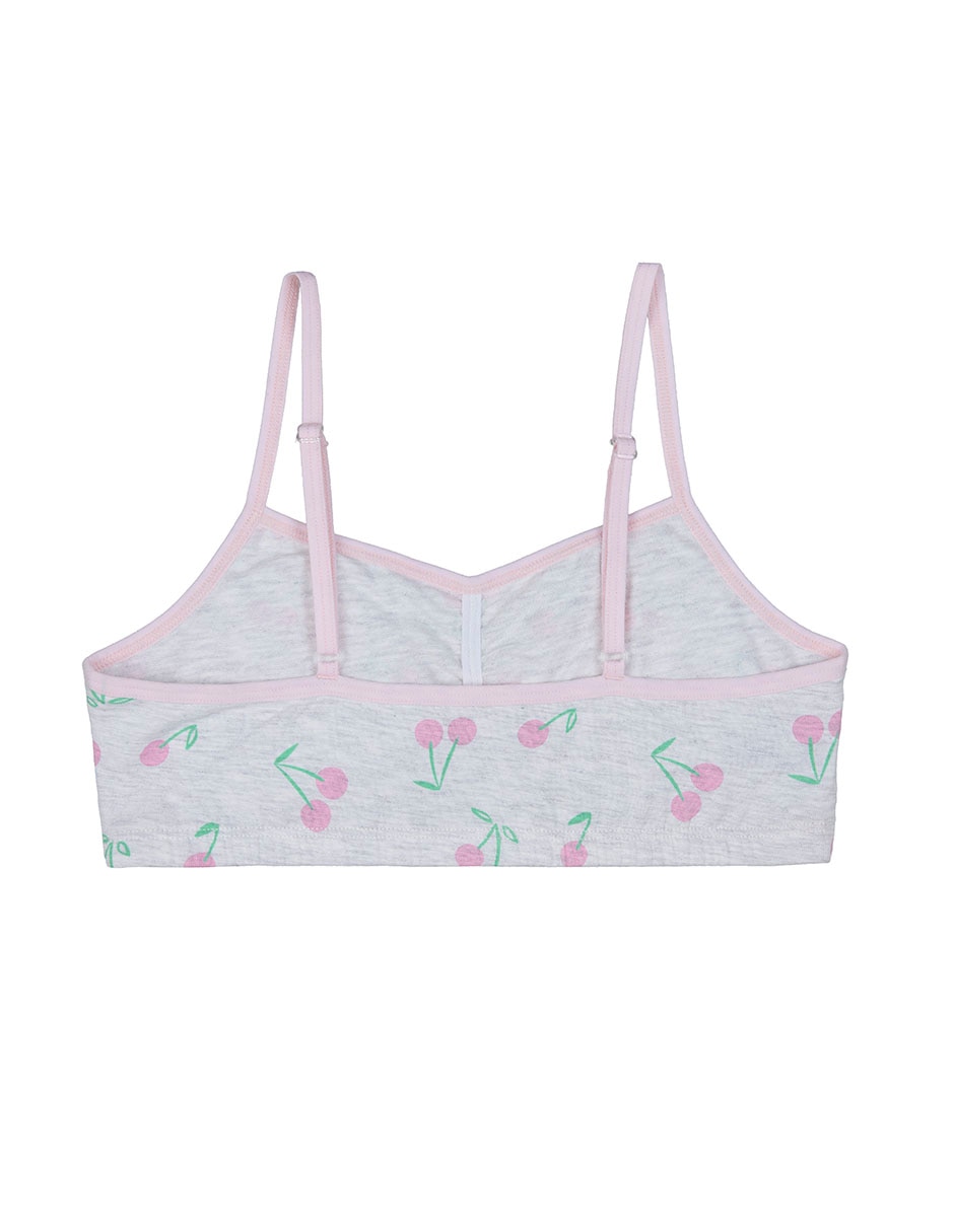 Set top Sweet Cherry de algodón para niña