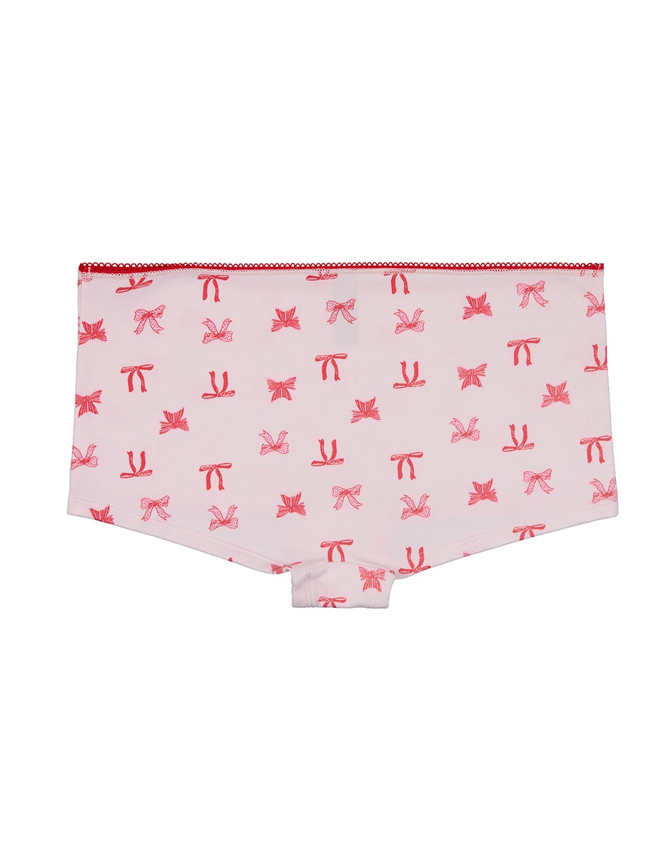 Set bóxer de algodón para niña 4