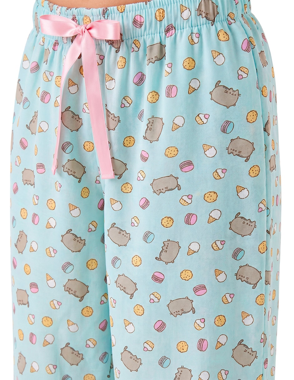 Conjunto pijama pusheen , para niña