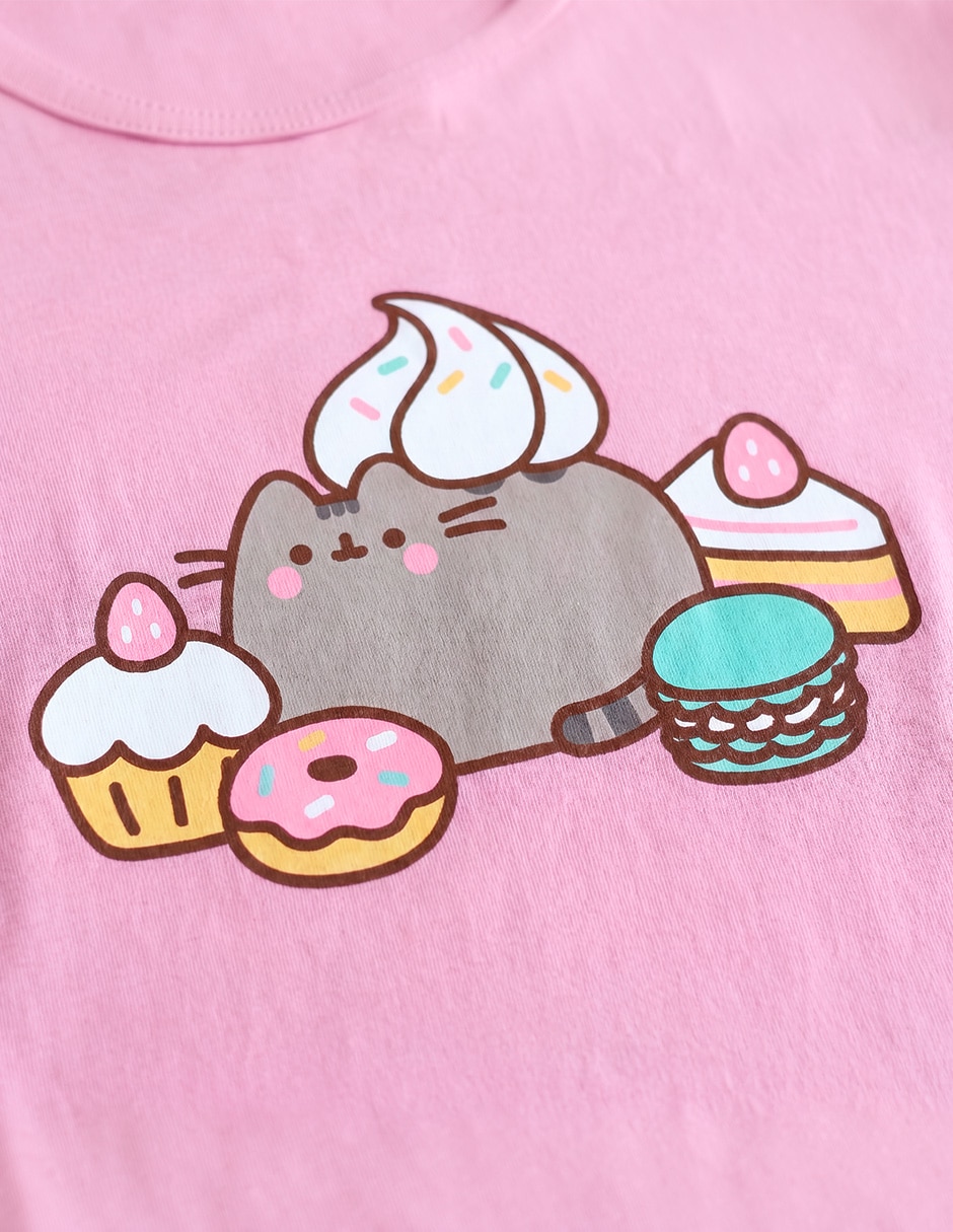 Conjunto pijama pusheen , para niña
