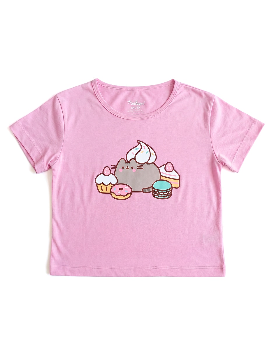 Conjunto pijama pusheen , para niña