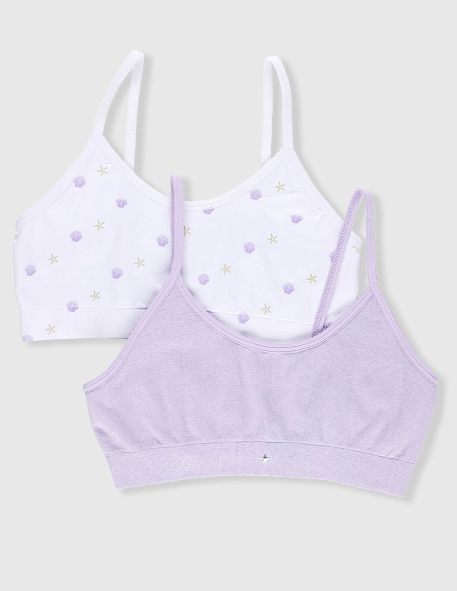 Top punto blanco para niña