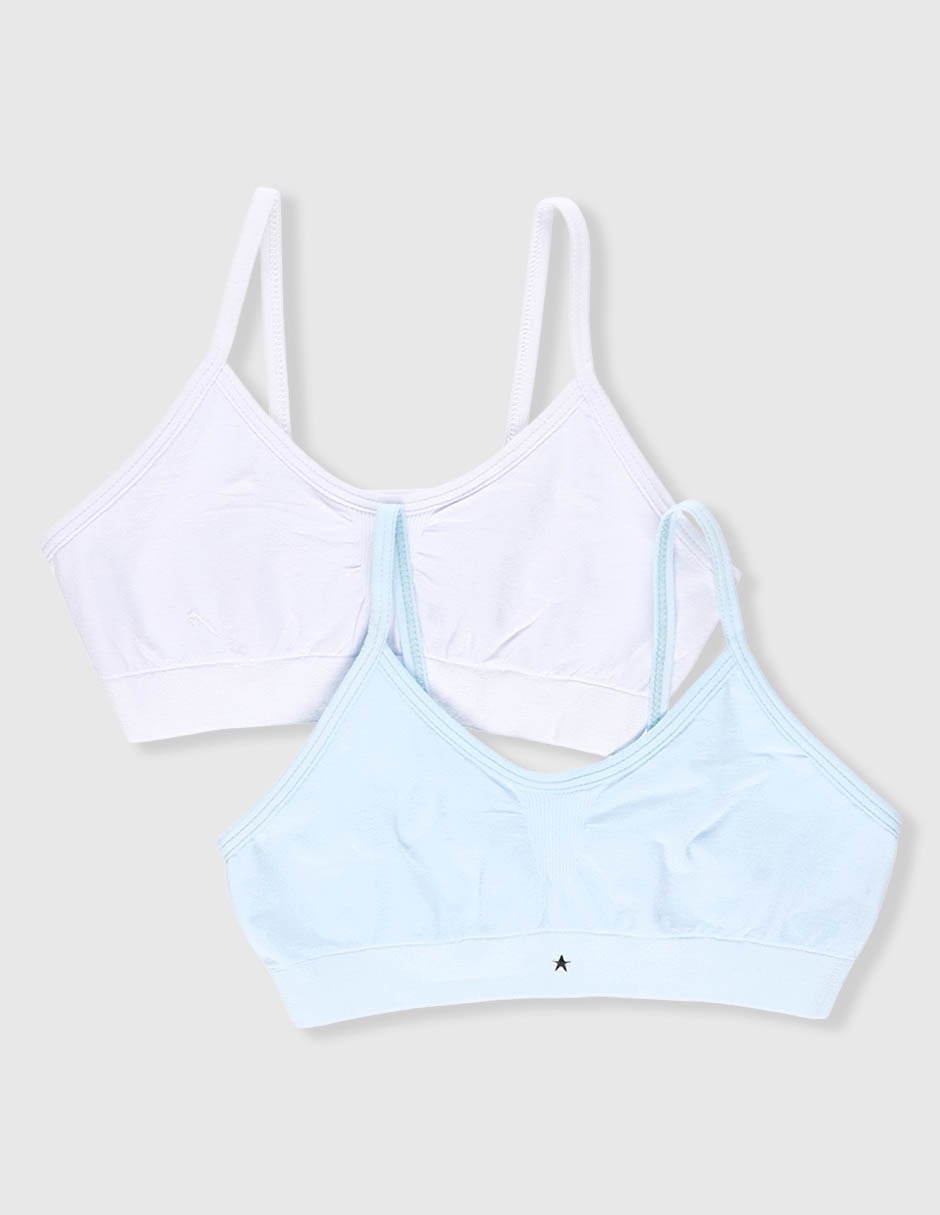 Top punto blanco para niña