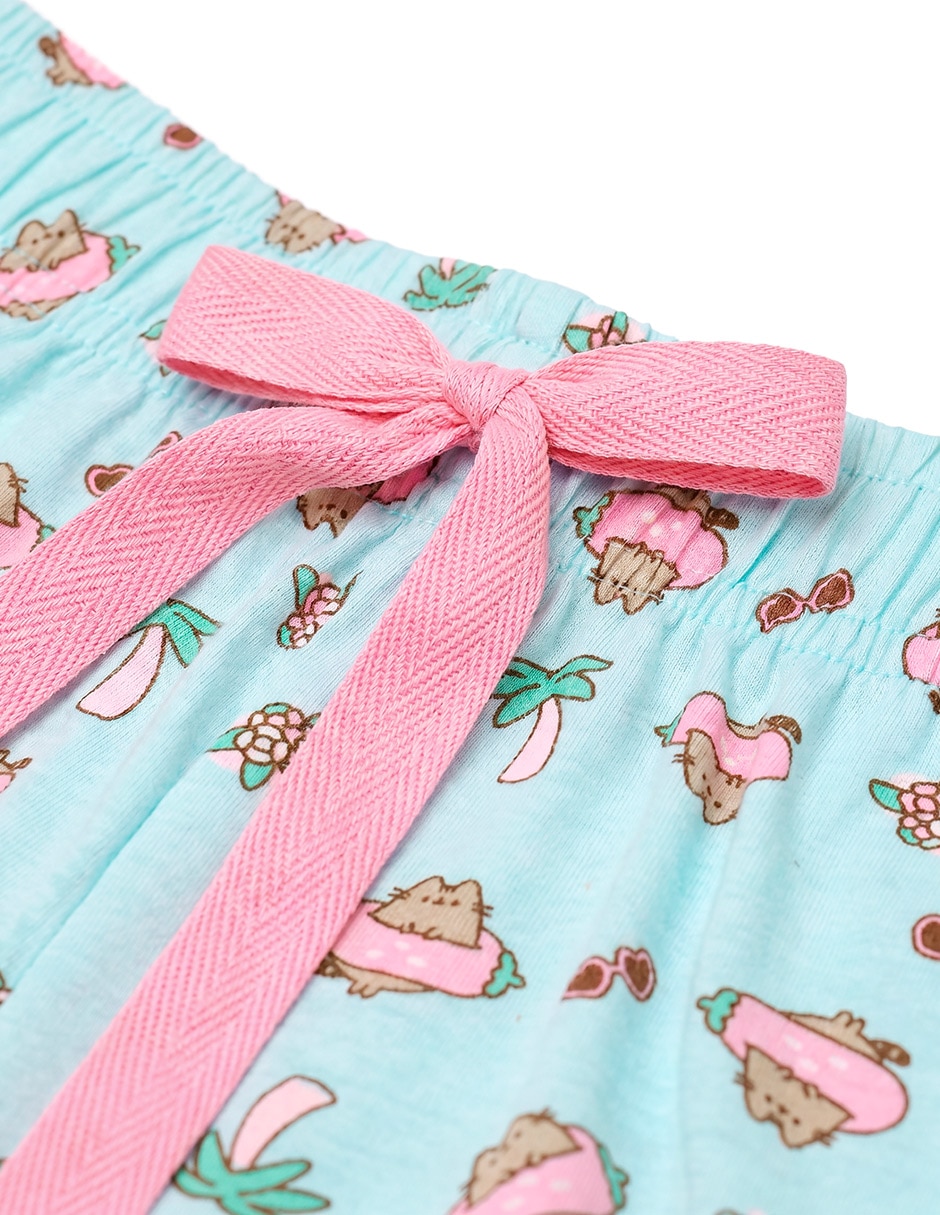Conjunto pijama pusheen , para niña