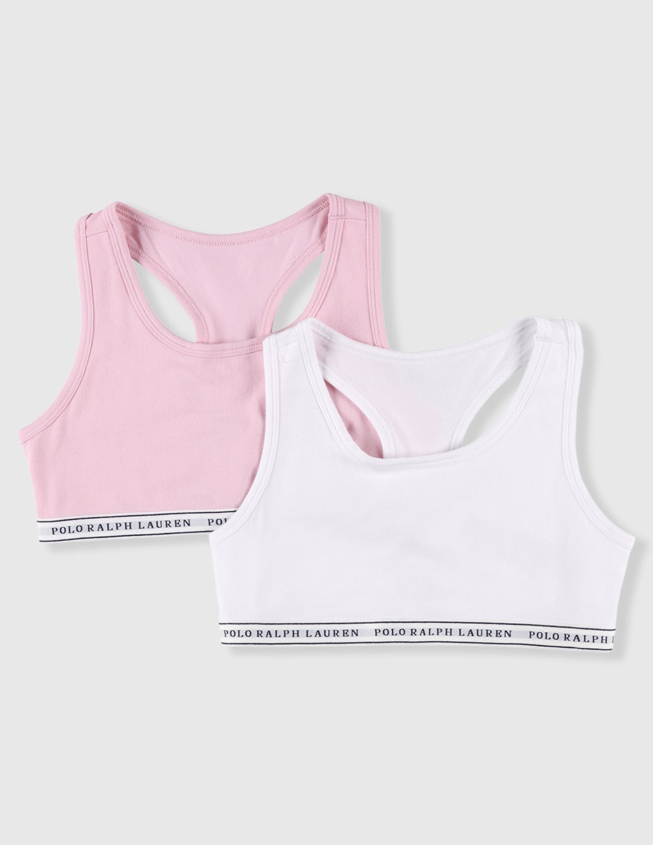 Set brassiere racer back para niña 1