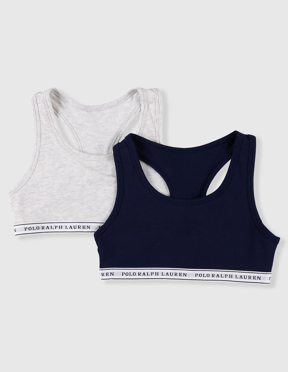 Set brassiere deportivo Polo Ralph Lauren para niña